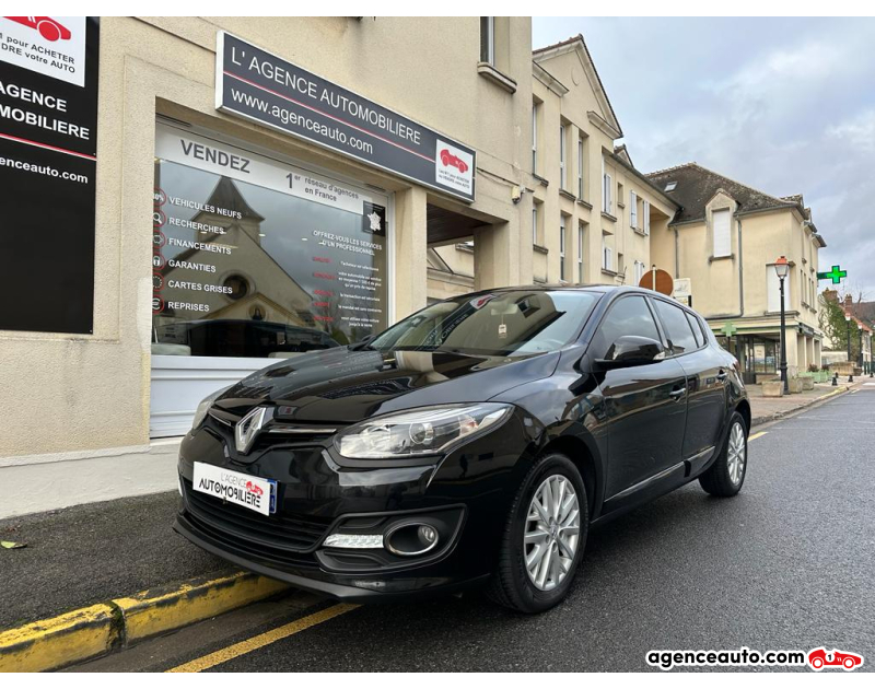 Achat voiture occasion, Auto occasion pas cher | Agence Auto Renault Megane 1.6 DCI 130cv ENERGY ZEN 2EME MAIN! Noir Année 2014 Manuelle Diesel